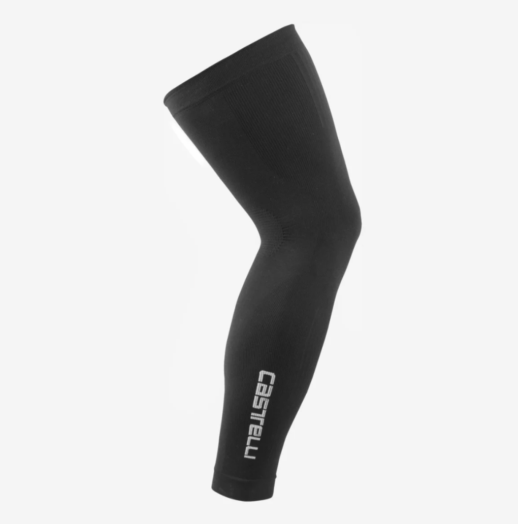 Castelli Pro Seamless Leg Warmer, Unisex Leg Warmers - Adult, Black, S/M - 5