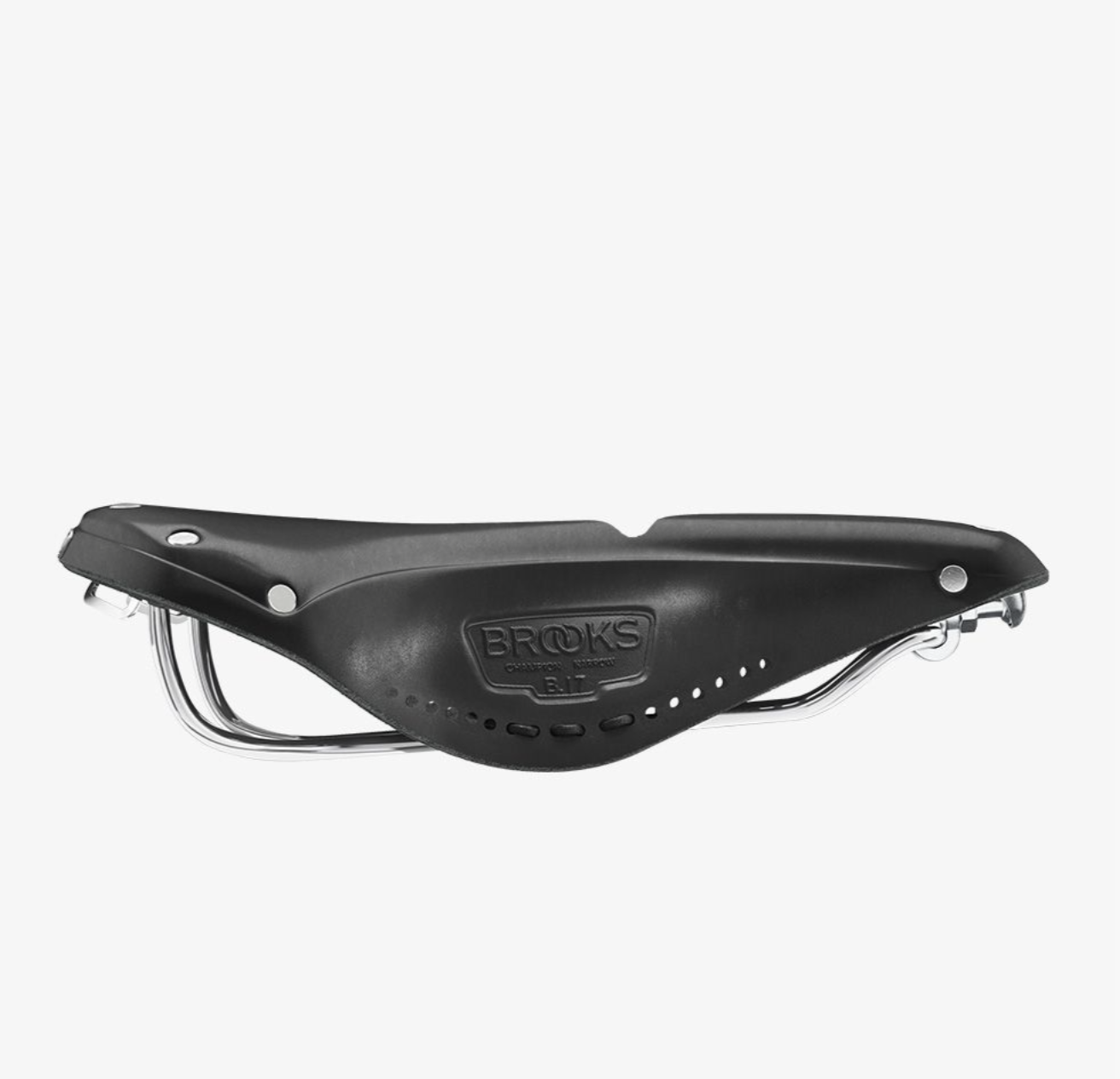 BROOKS Classic Leather Saddles B17 Carved Short Black