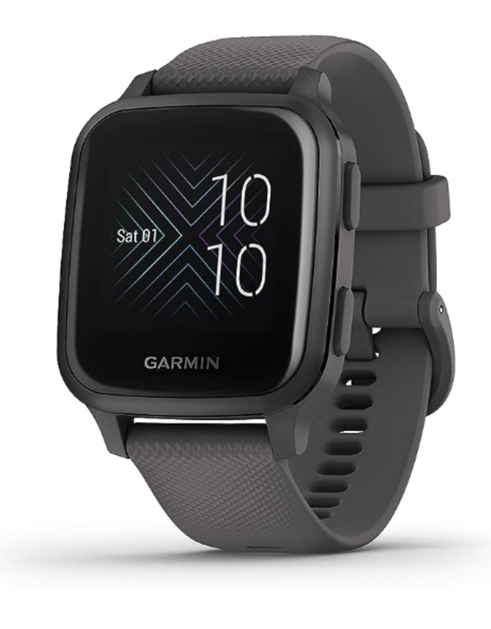 Garmin Venu SQ Watch Watch Color Grey Wristband Grey Silicone 010 02427 00 The Bike Garage