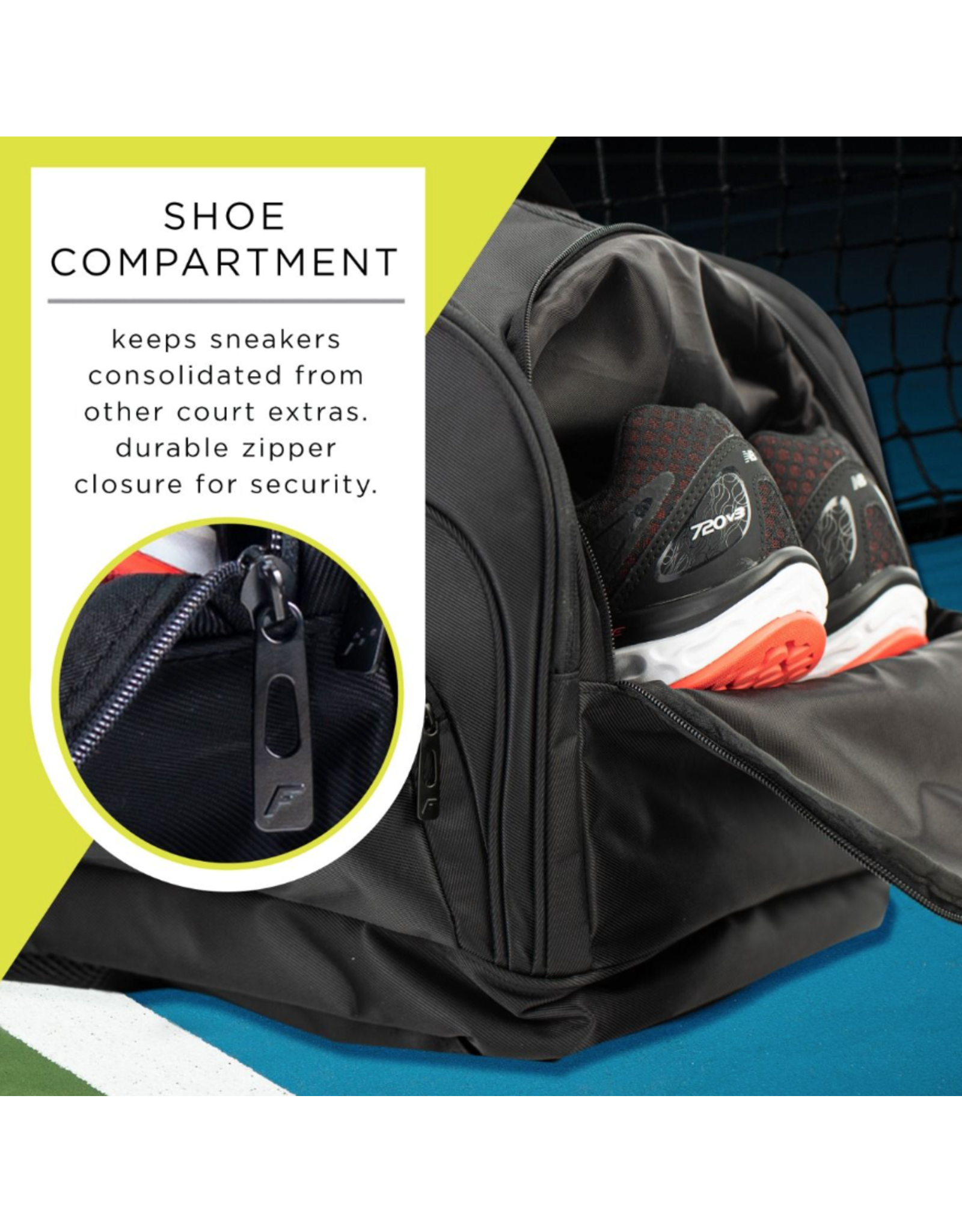 Franklin Sports FRANKLIN PICKLEBALL ELITE HYBRID BACKPACK