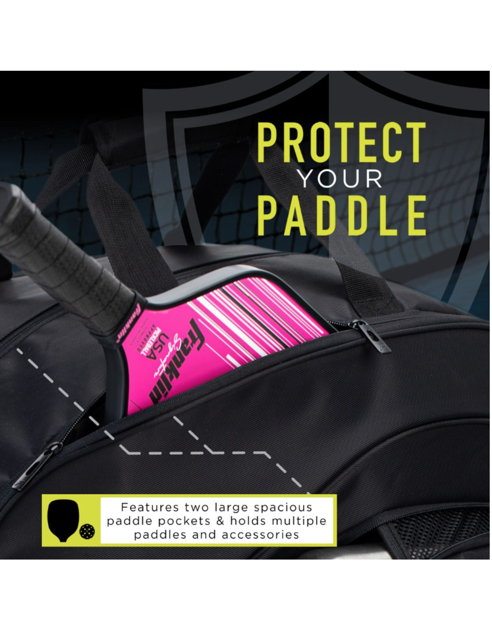 Franklin Sports FRANKLIN PICKLEBALL ELITE HYBRID BACKPACK