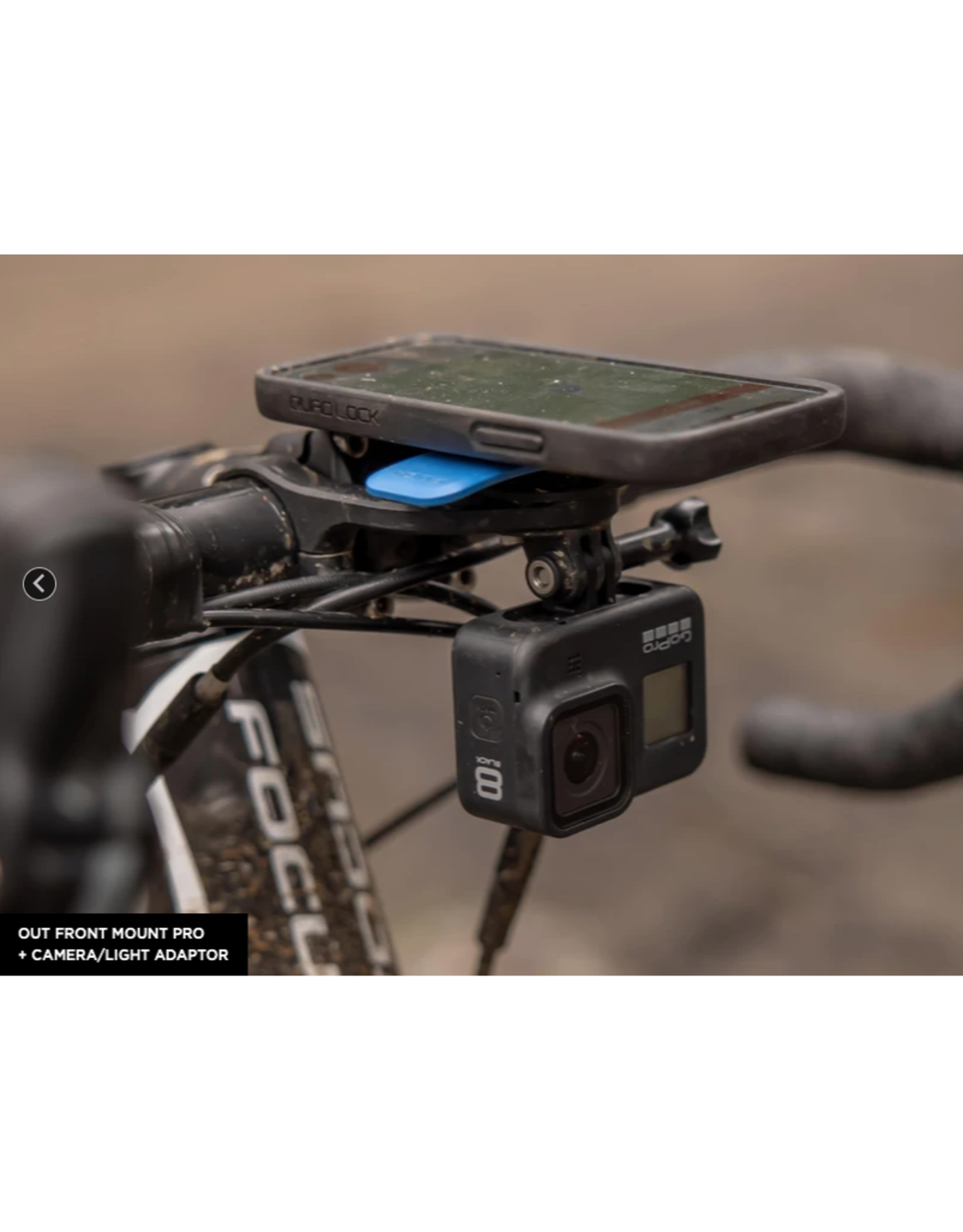 Quad Lock Quad Lock Out Front Mount - camera/light adaptor