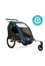 Burley Burley Encore X Child Trailer - Double, Pacific Blue