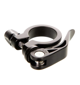 Evo EVO, Integrated Skewer, Seatpost Clamp, 31.8mm, Black
