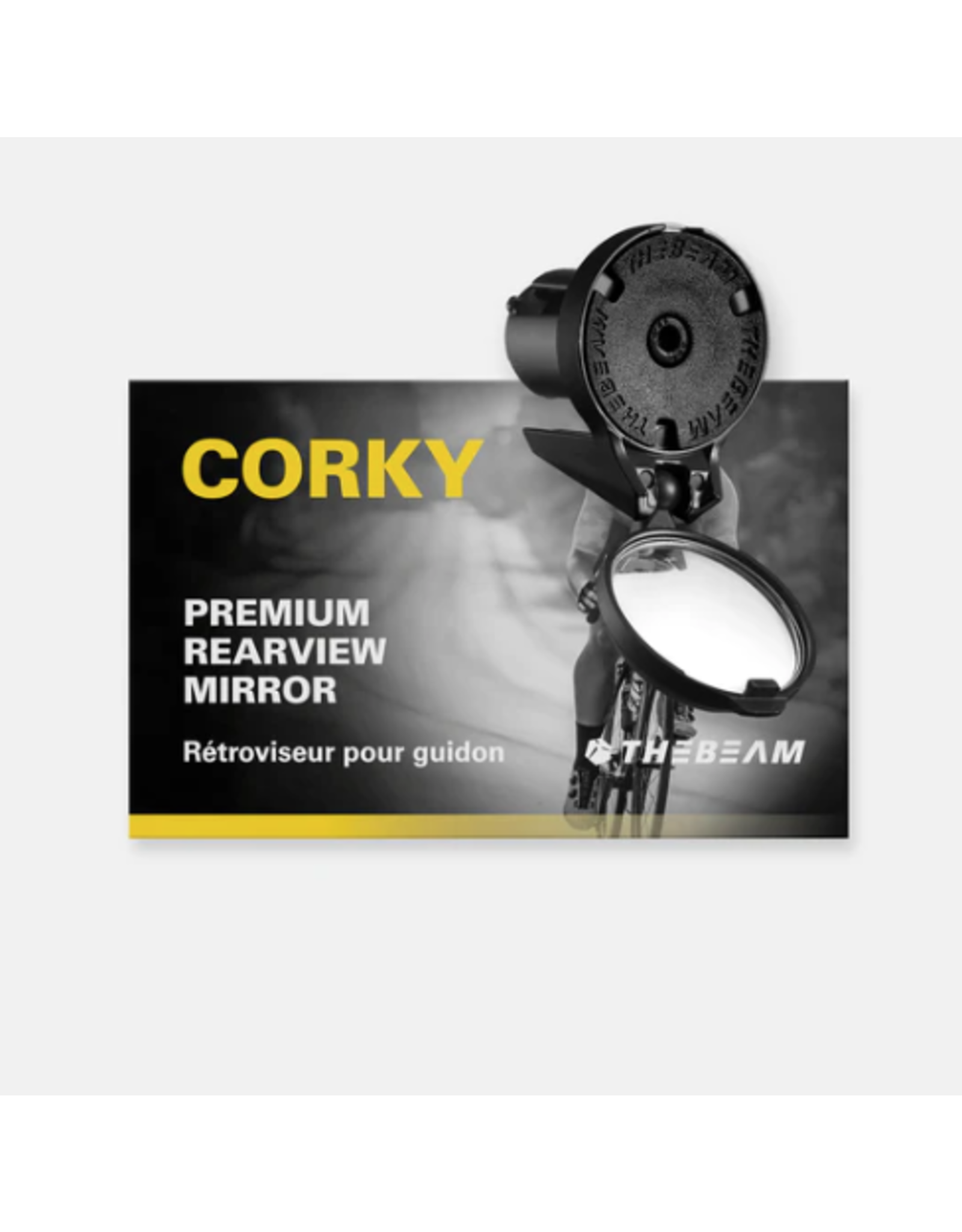 The Beam The Beam CORKY Dropbar Reaview Mirror