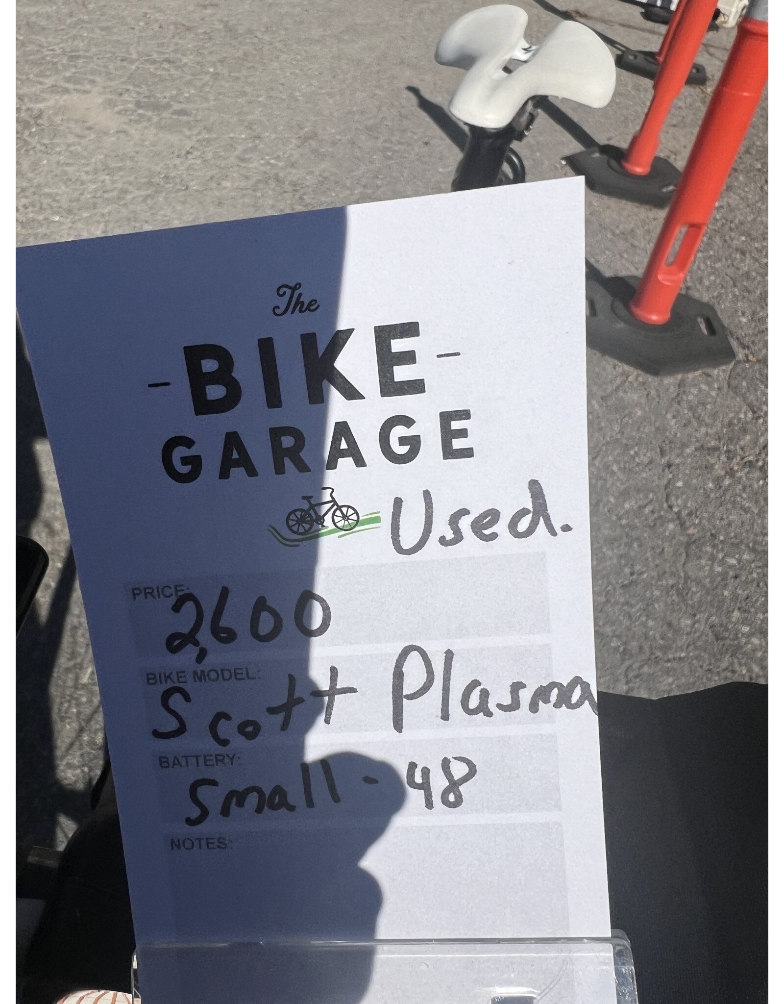 SCOTT Customer Bike - SCOTT Plasma size S48