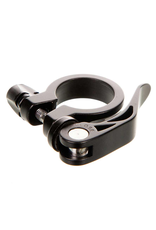 Evo EVO, Integrated Skewer, Seatpost Clamp, 28.6mm, Black