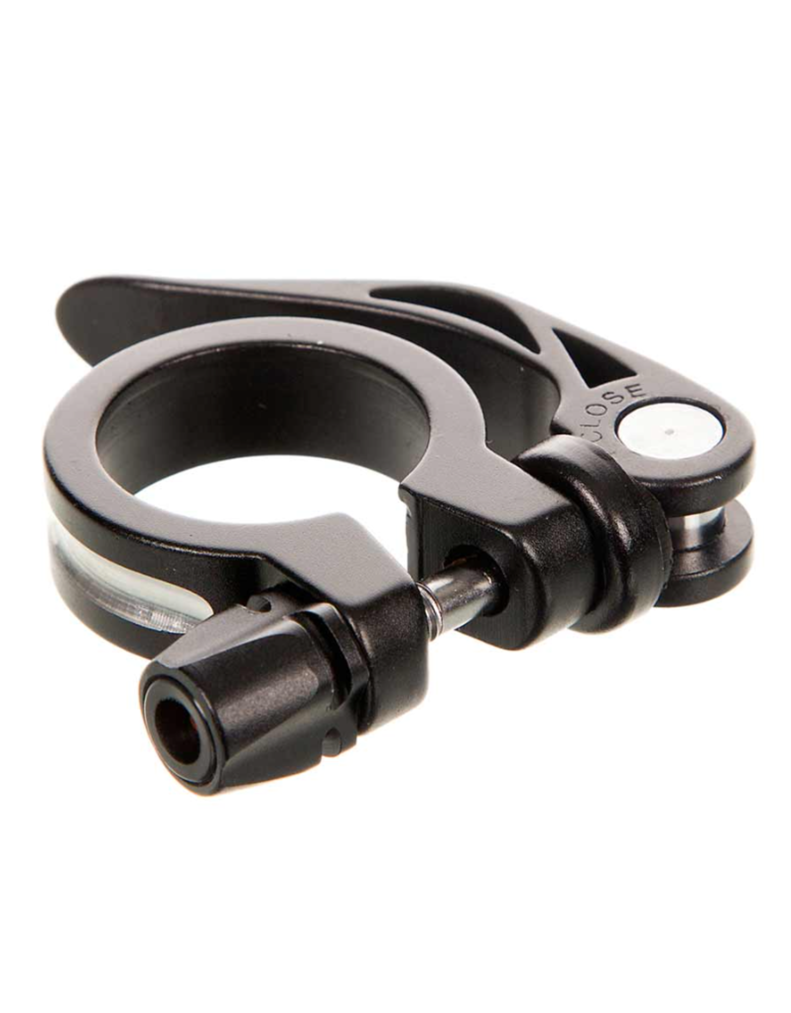 Evo EVO, Integrated Skewer, Seatpost Clamp, 28.6mm, Black