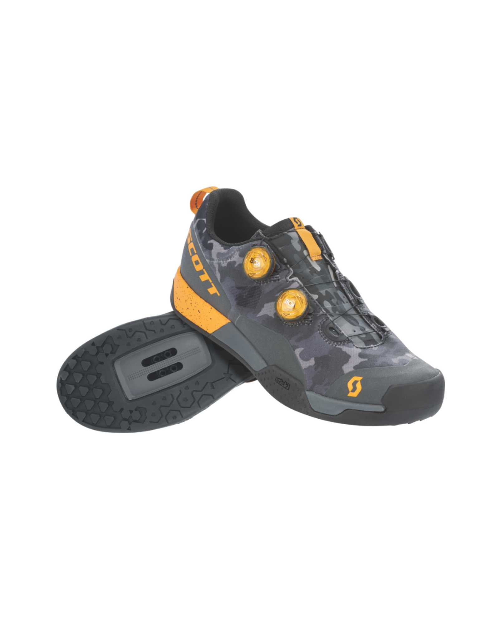 SCOTT SPORTS SCOTT MTB AR BOA® CLIP SHOE dark grey/tuned orange