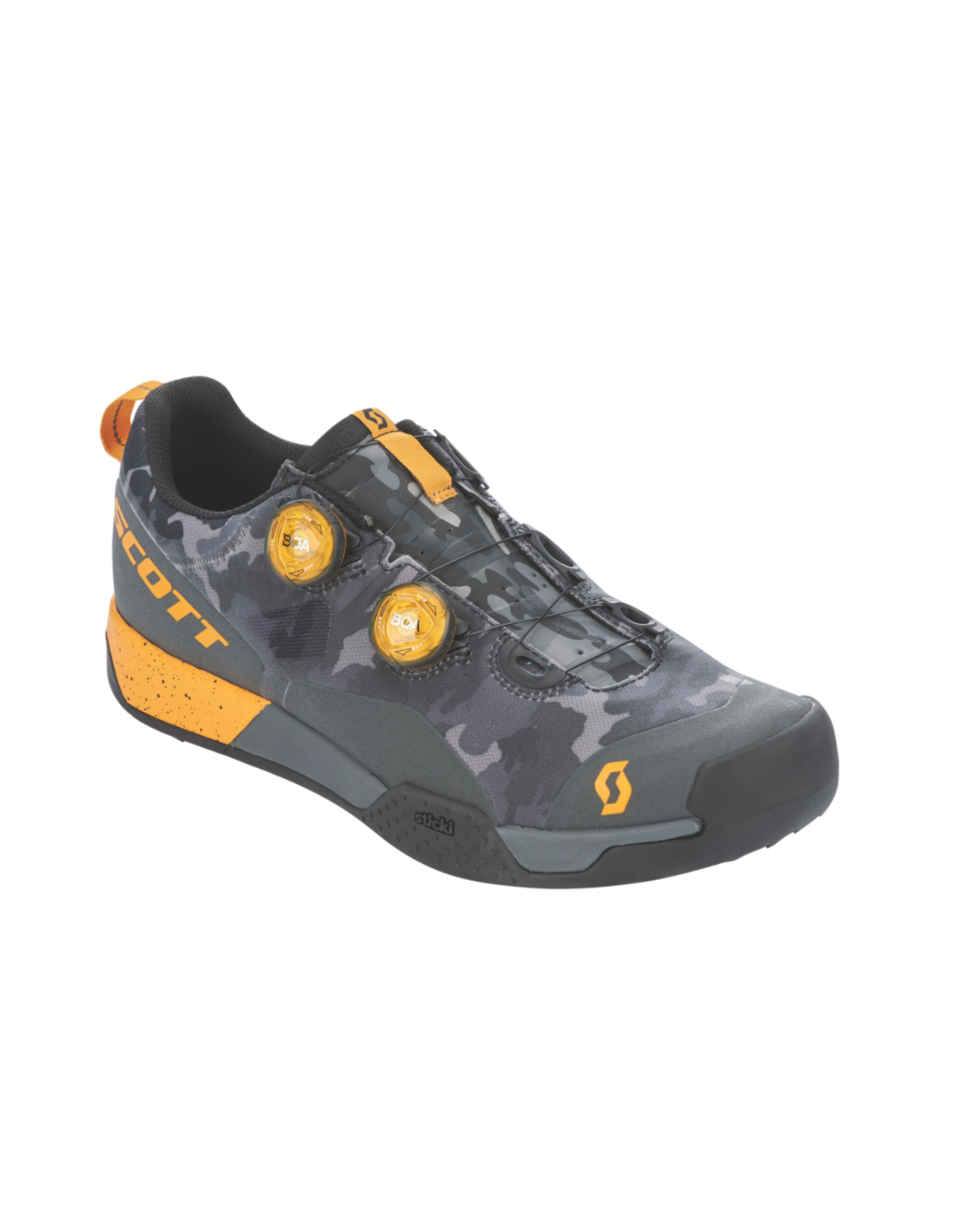 SCOTT SCOTT MTB AR BOA® CLIP SHOE dark grey/tuned orange