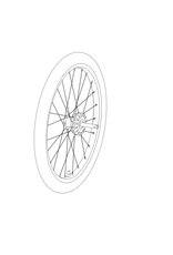 Thule THULE -Wheel assembly - Thule Coaster XT