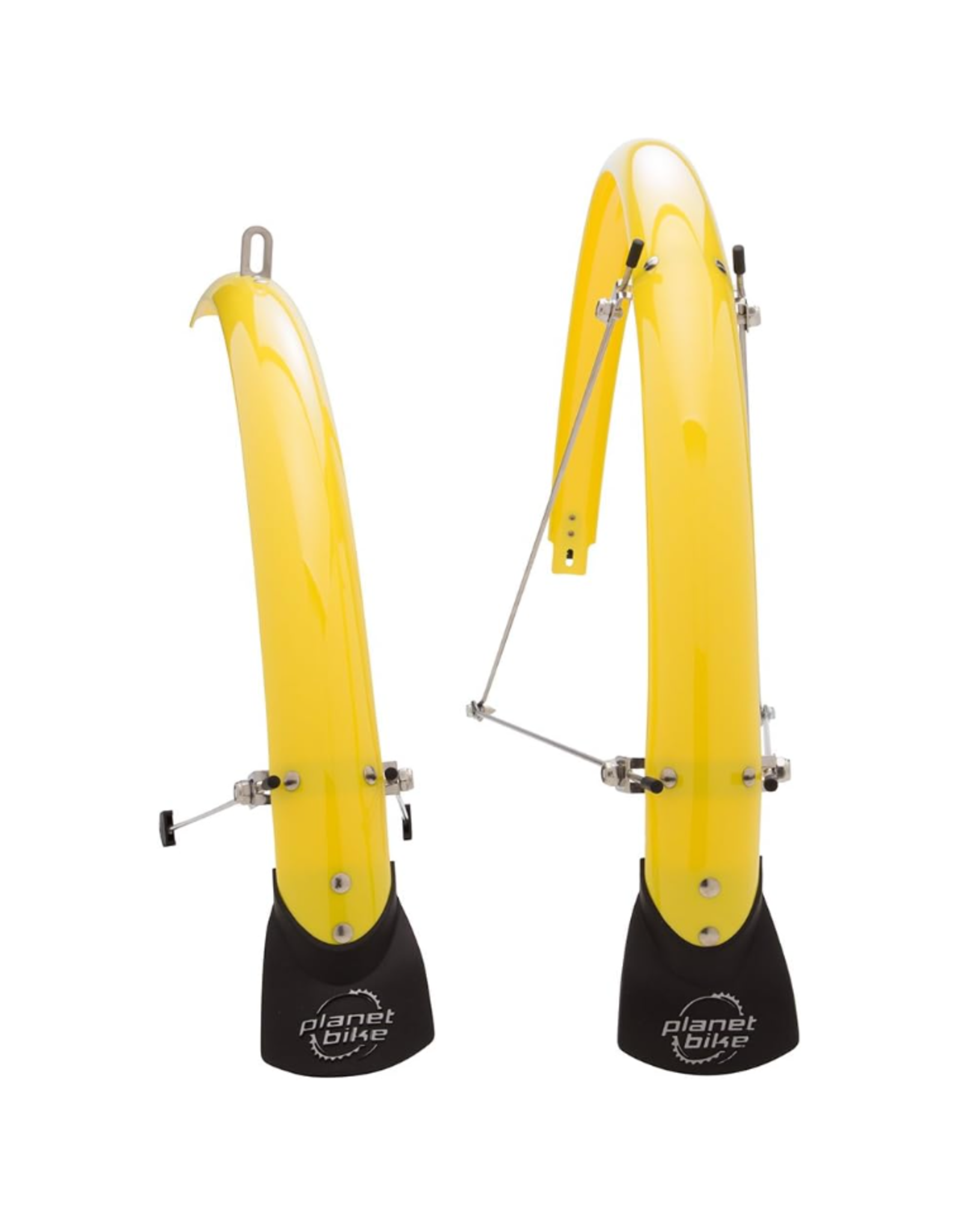 Planet Bike Planet Bike Hardcore 700c x 45 Fender Set: Yellow (700c x 25-35)