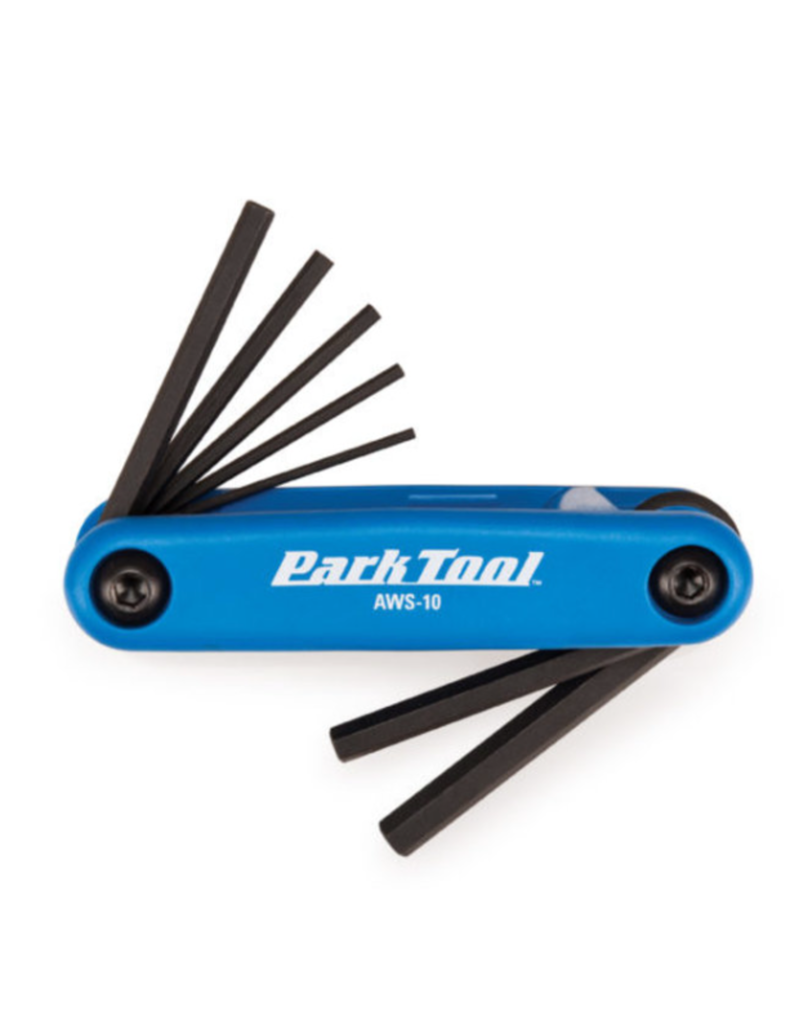 Park Tool Park Tool, AWS-10, Folding hex wrench set, 1.5mm, 2mm, 2.5mm, 3m, 4mm, 5mm and 6mm