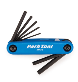 Park Tool Park Tool, AWS-10, Folding hex wrench set, 1.5mm, 2mm, 2.5mm, 3m, 4mm, 5mm and 6mm