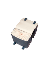 Basil Basil, MIK Flair Double, Pannier, 35L, Blue, Pair