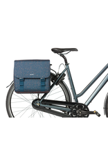Basil Basil, MIK Flair Double, Pannier, 35L, Blue, Pair