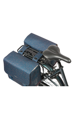 Basil Basil, MIK Flair Double, Pannier, 35L, Blue, Pair