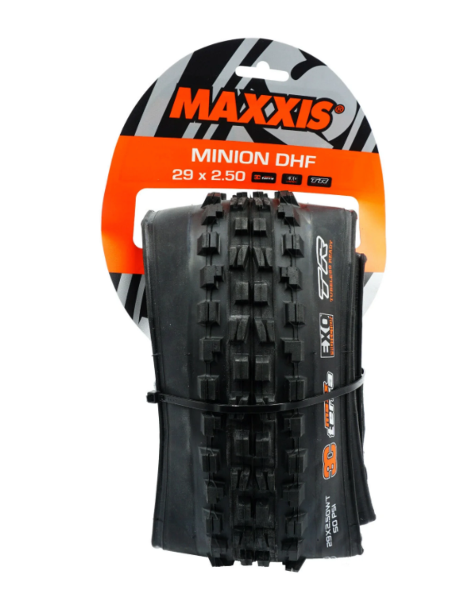Maxxis Maxxis, Minion DHF 20th Anniversary, Tire, 27.5''x2.50, Folding, Tubeless Ready, 3C Maxx Terra, EXO, Wide Trail, 60TPI, Black