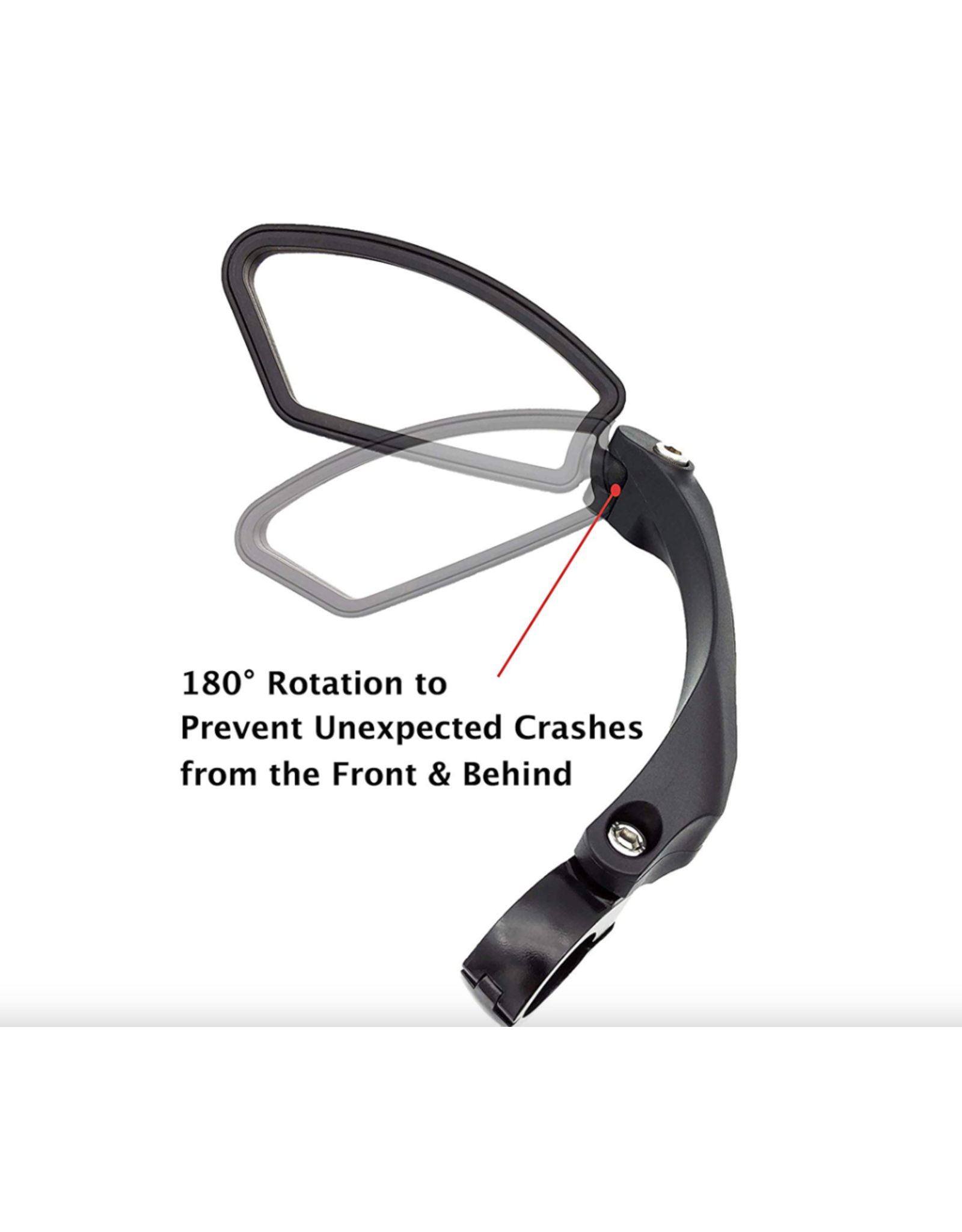 Hafny BlueRev Handlebar Bike Mirror - Left Side