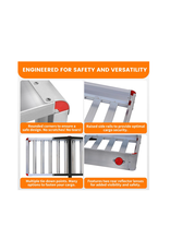 MaxxHaul 50149 Premium Folding Aluminum Cargo Carrier-50 X 22"