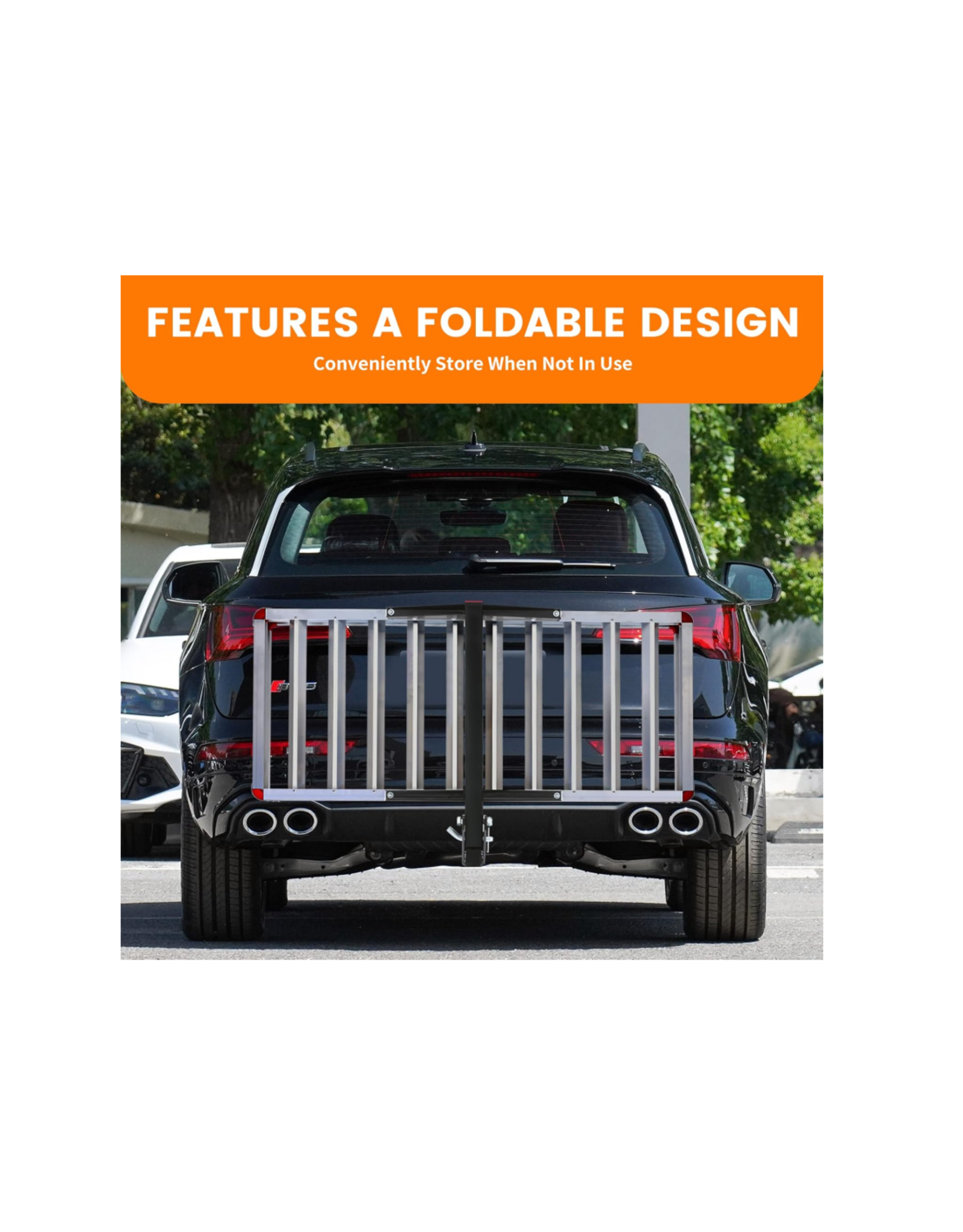 MaxxHaul 50149 Premium Folding Aluminum Cargo Carrier-50 X 22"