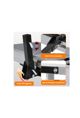 MaxxHaul 50149 Premium Folding Aluminum Cargo Carrier-50 X 22"