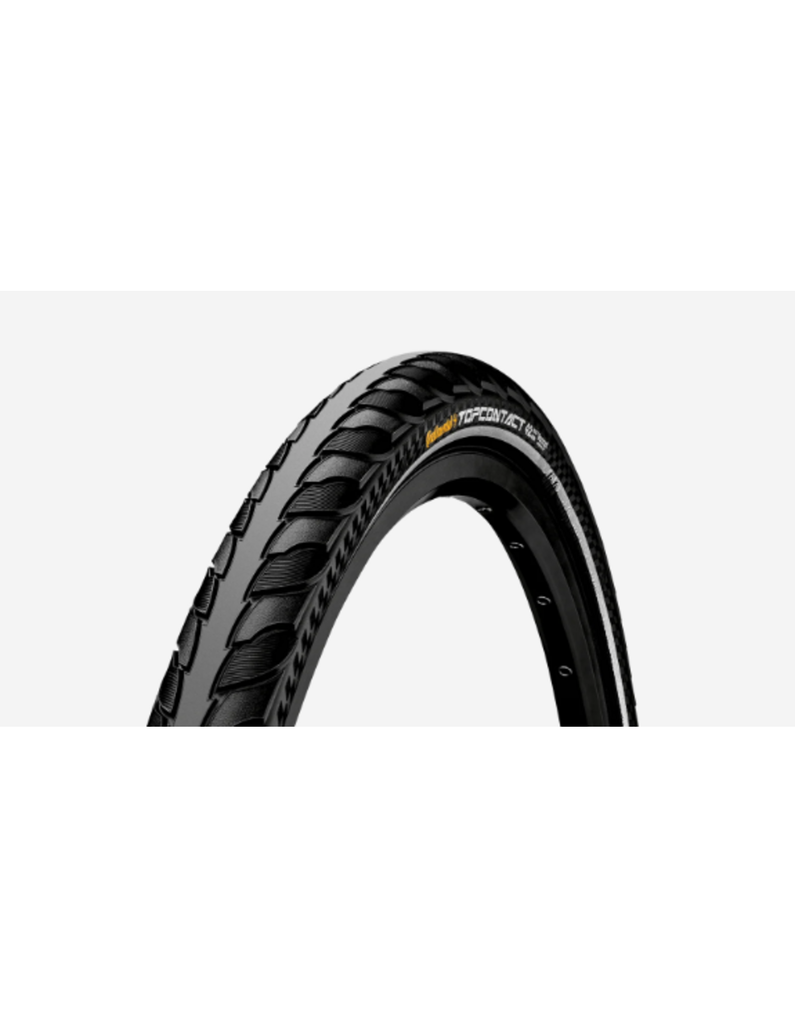 Continental Continental Top Contact II Tire - 700 x 28, Clincher, Folding, Black/Reflex, Vectran Breaker, E50