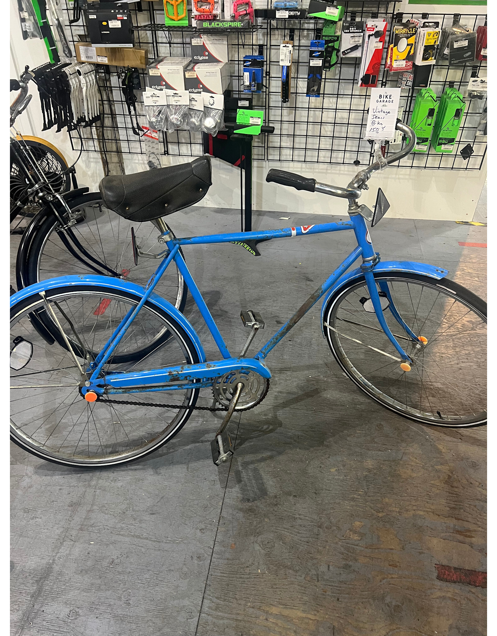 Sears Vintage 1960-70 Sears Roebuck 21" FREE SPIRIT 1-Speed Bicycle