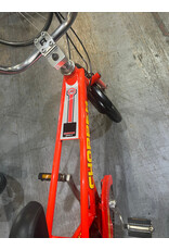 raleigh Raleigh Chopper Mark 3 bicycle, with an Arrow Wedge 7005 series red aluminium frame.