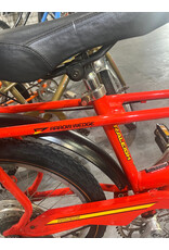 raleigh Raleigh Chopper Mark 3 bicycle, with an Arrow Wedge 7005 series red aluminium frame.