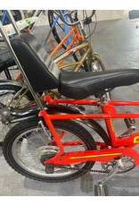 raleigh Raleigh Chopper Mark 3 bicycle, with an Arrow Wedge 7005 series red aluminium frame.