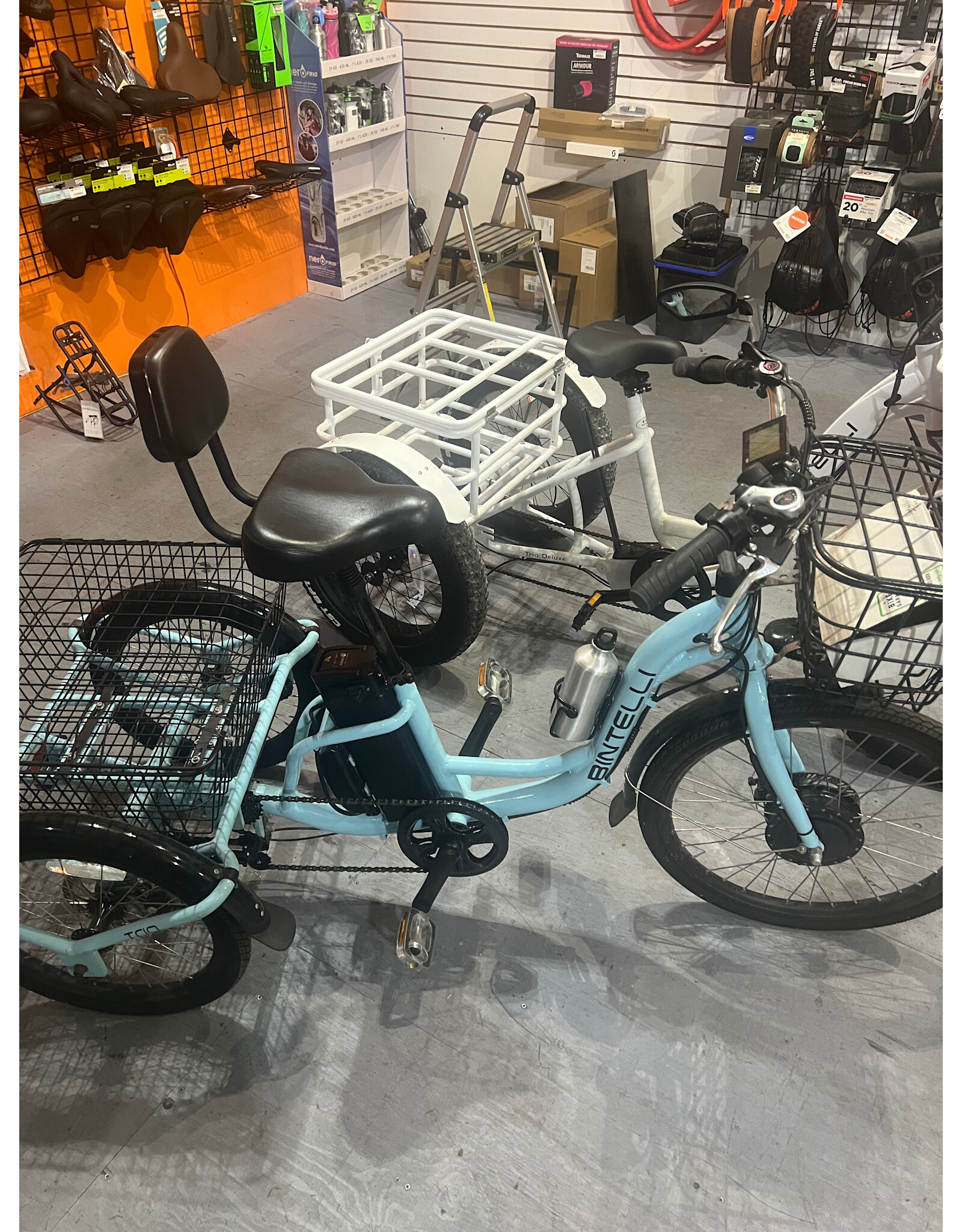 Bintelli USED - Bintelli Trio Blue ELECTRIC TRIKE