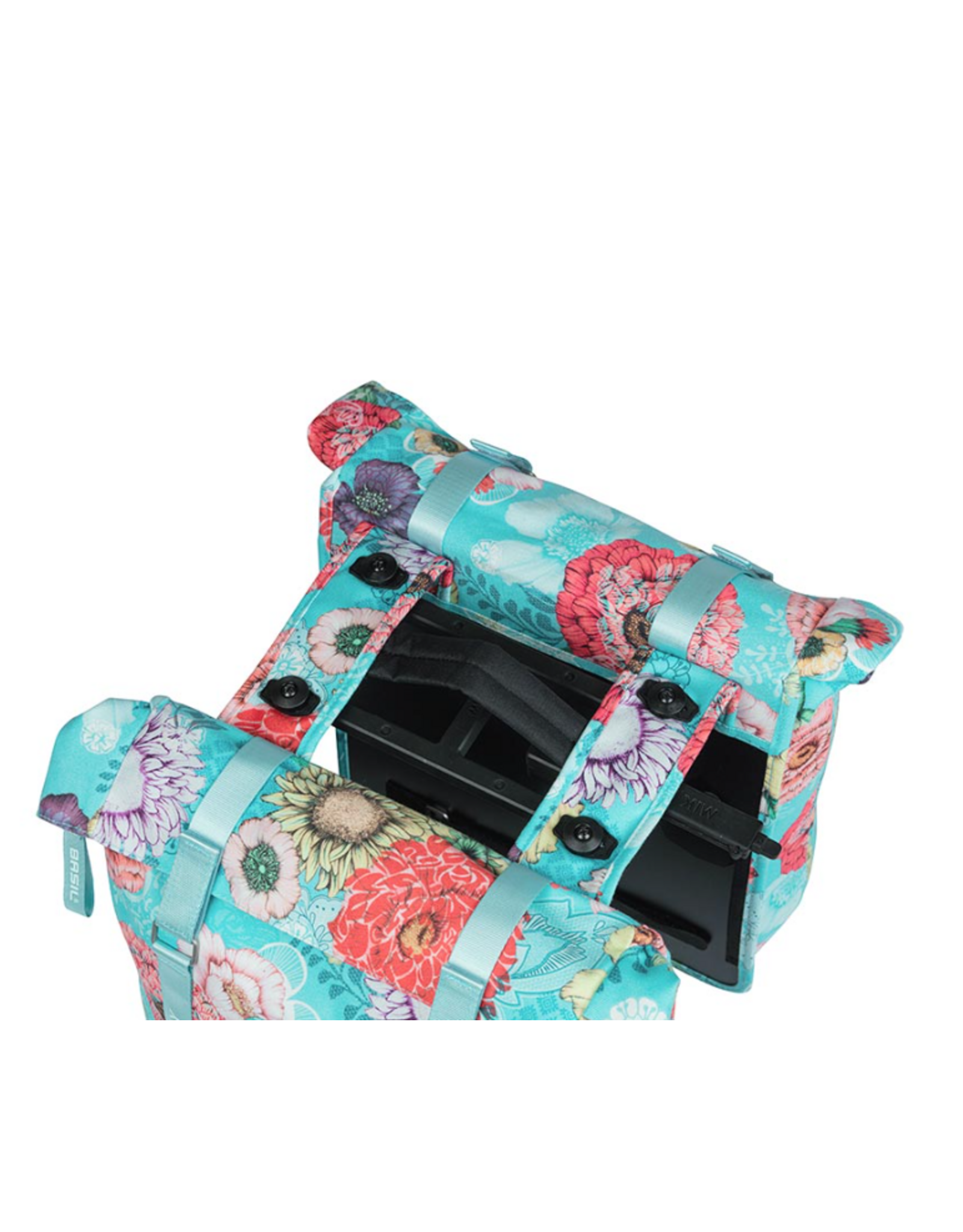 Basil Basil, Bloom, Pannier, 35L, Blue-MIK