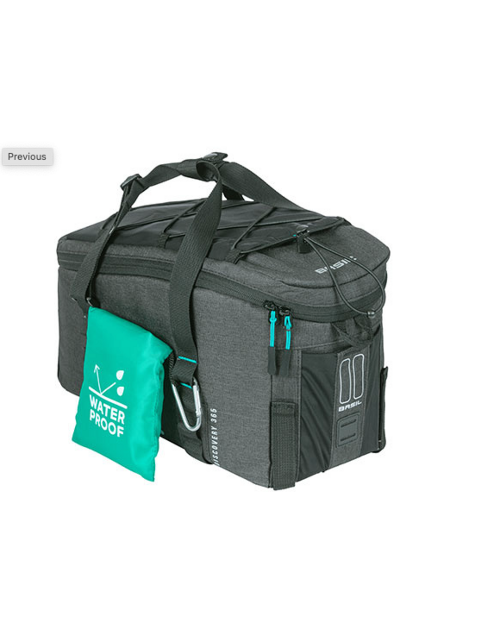 Basil Basil, Discovery 365D, Trunk Bag, 9L, Black