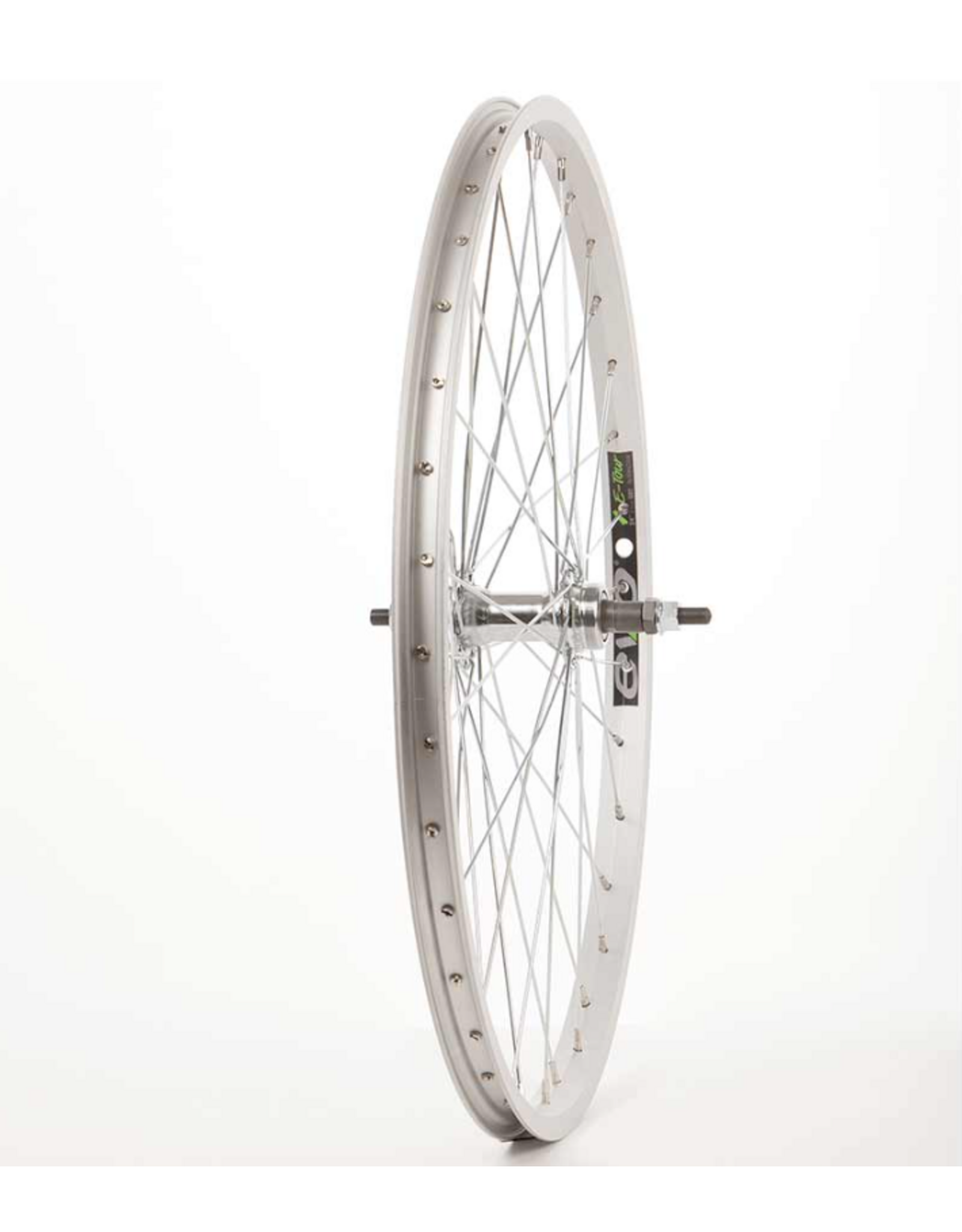 Wheel Shop Wheel Shop, Evo Tour 20 Silver/ Formula FM-31, Wheel, Rear, 24'' / 507, Holes: 36, Bolt-on, 135mm, Rim, Freewheel