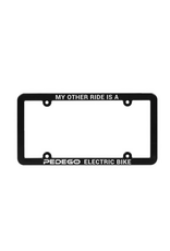 Pedego Pedego License Plate Frame