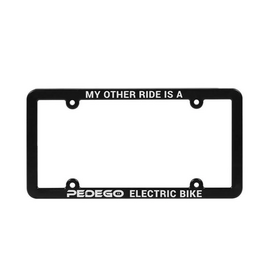 Pedego Pedego License Plate Frame