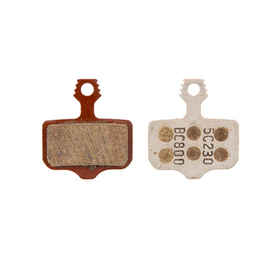 SRAM, 00.5315.035.020, Disc Brake Pads, Shape: SRAM Level/2 Piece Road, Organic Quiet, Aluminium, Small, Pair