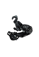 Shimano Shimano, Tourney RD-TY300, Rear Derailleur, Speed: 6/7, Cage: Long, Black, With BMX/Track style dropout adapter