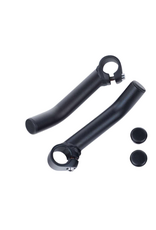 Evo EVO, Alloy Bar Ends, Black, Pair