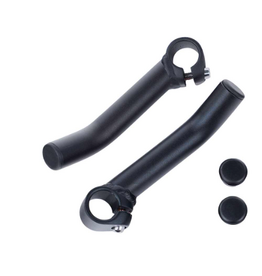 Evo EVO, Alloy Bar Ends, Black, Pair