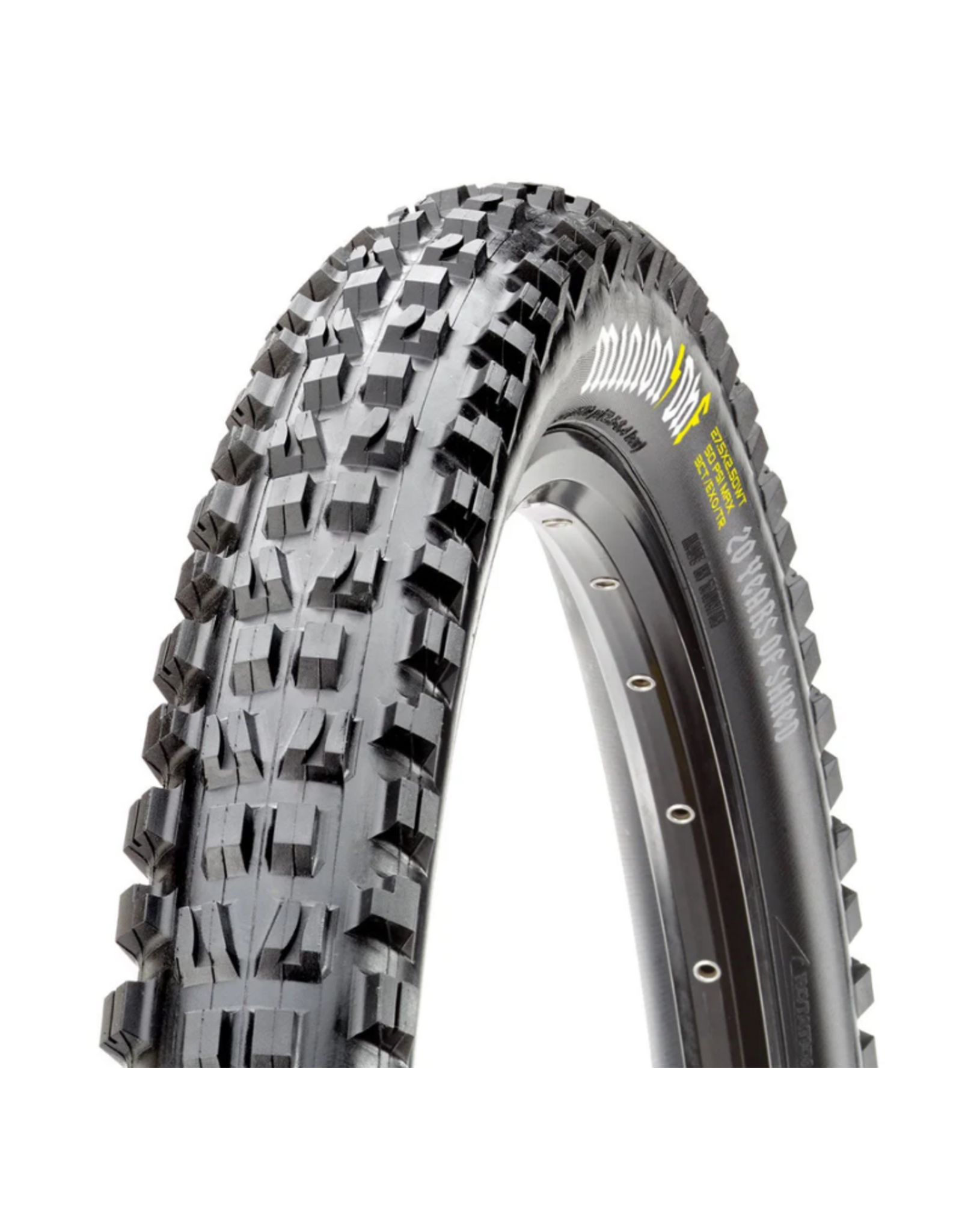 Maxxis Maxxis, Minion DHF 20th Anniversary, Tire, 29''x2.50, Folding, Tubeless Ready, 3C Maxx Terra, EXO, Wide Trail, 60TPI, Black