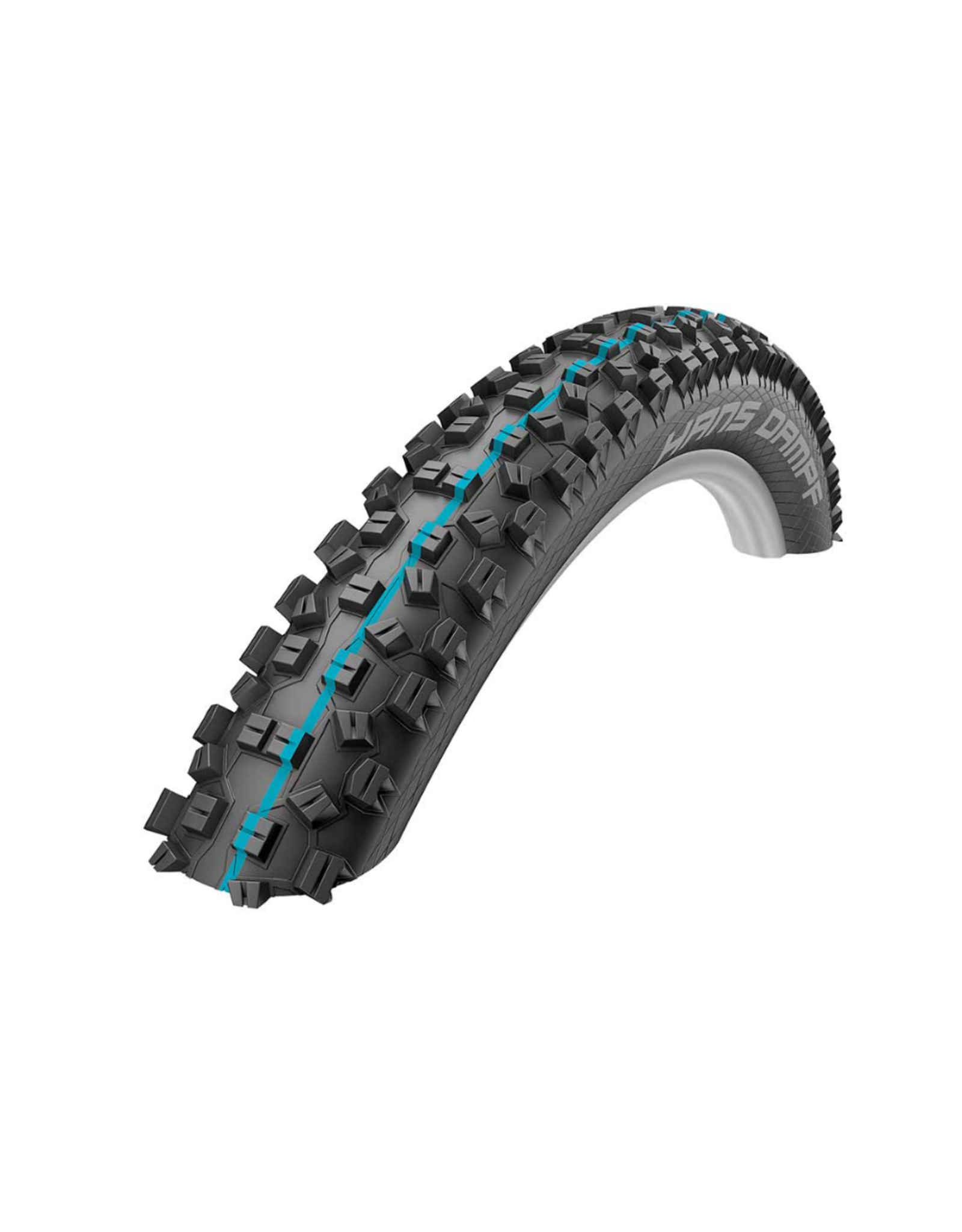 Schwalbe, Hans Dampf, Tire, 24x2.35, Folding, Tubeless Ready, Addix Performance, TwinSkin, 67TPI, Black