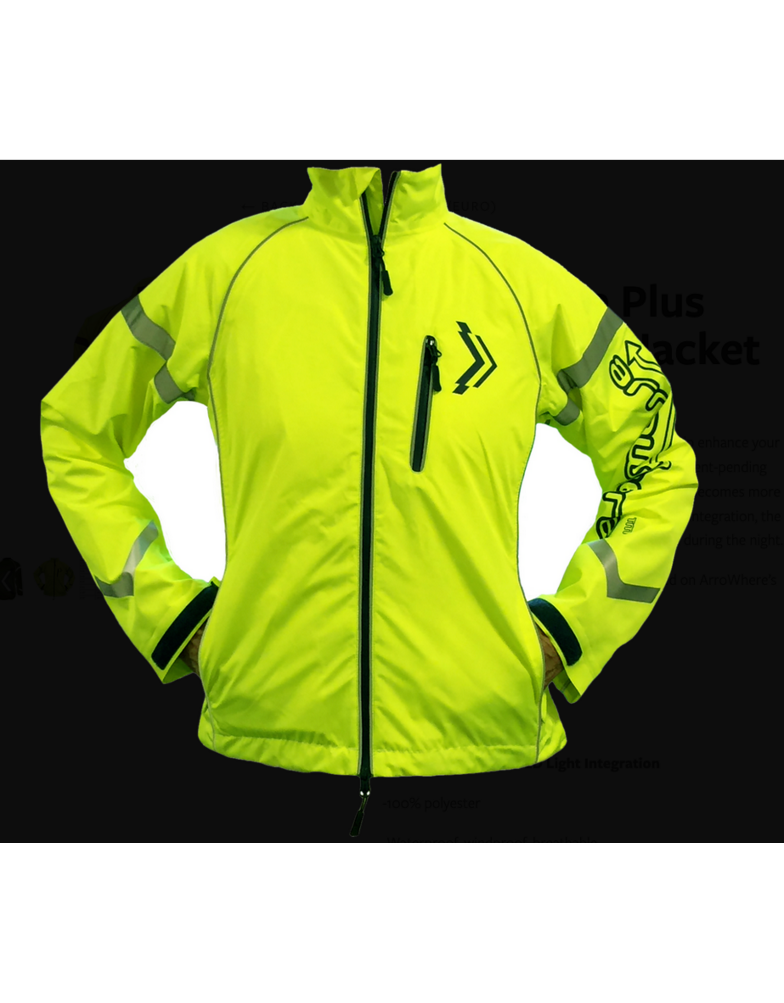 ArroWhere ArroWhere Jacket-Waterproof Plus-Ladies Size L/40