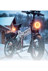 Vee Rubber Vee Rubber, Snowball, Fat Bike Tire, 27.5''x4.00, Clincher, Folding, SC, 72TPI, Black