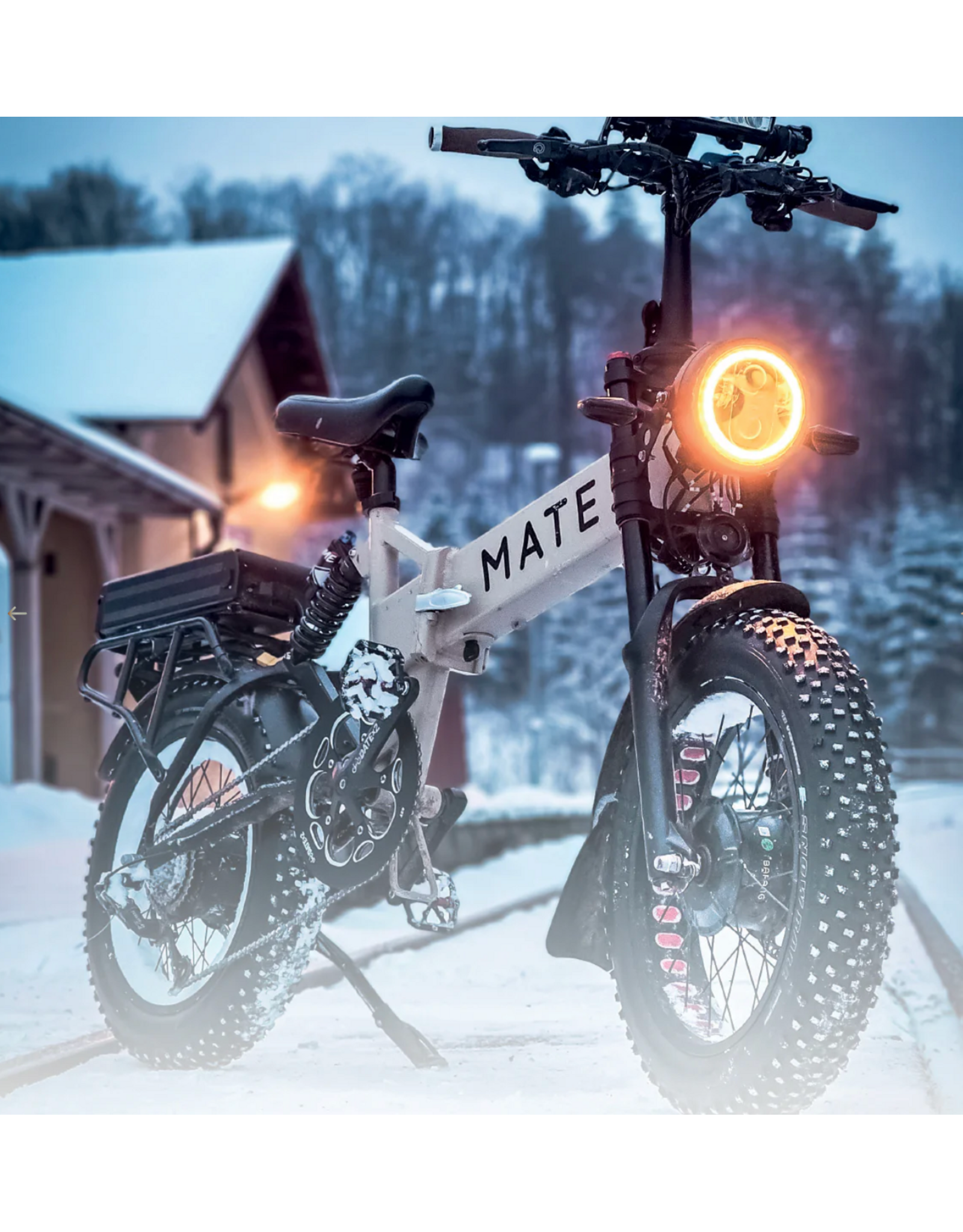 Vee Rubber Vee Rubber, Snowball, Fat Bike Tire, 27.5''x4.00, Clincher, Folding, SC, 72TPI, Black