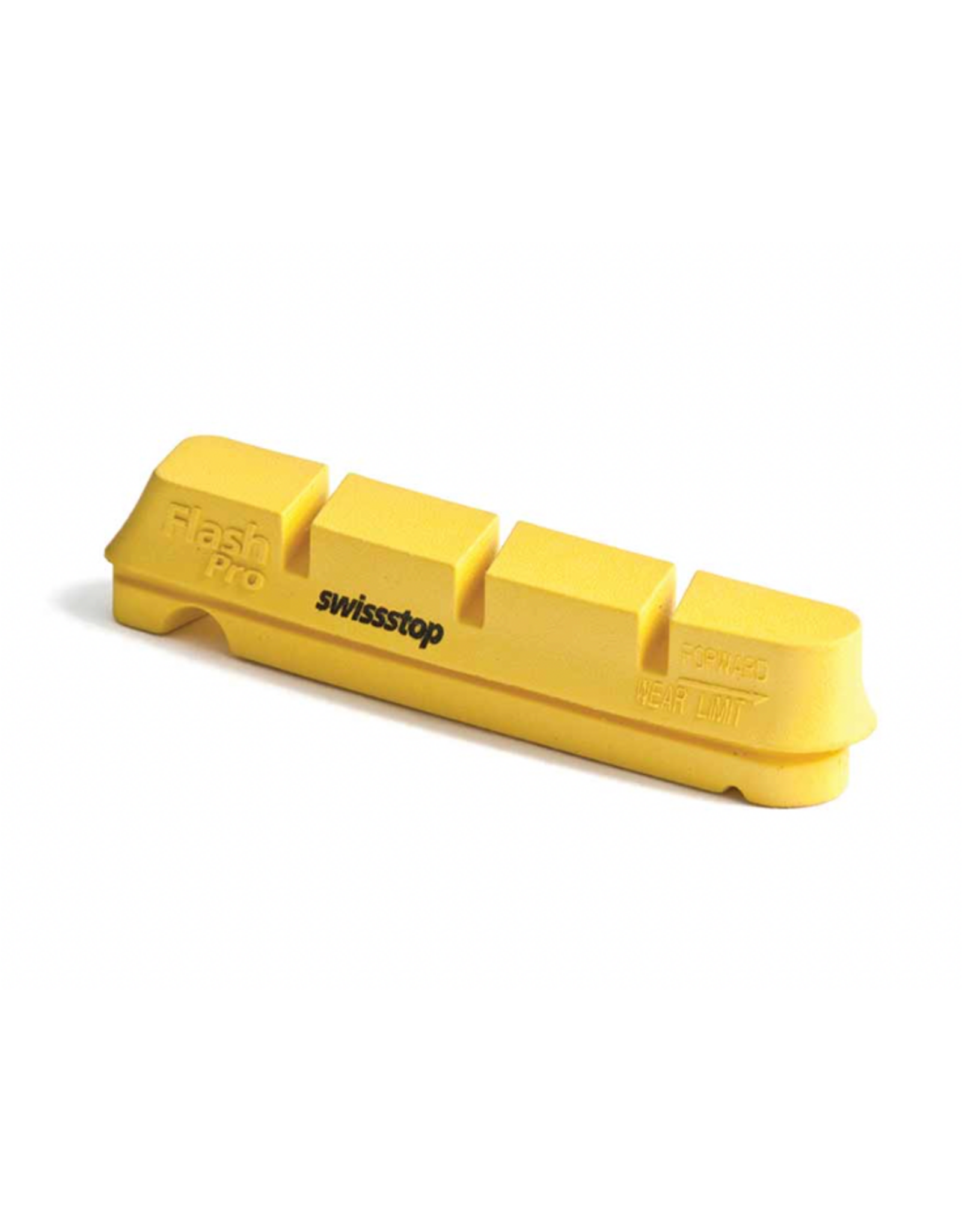 SwissStop SwissStop, FlashPro, Replacement pads for carbon rims, Shimano, Yellow King, Pack of 4