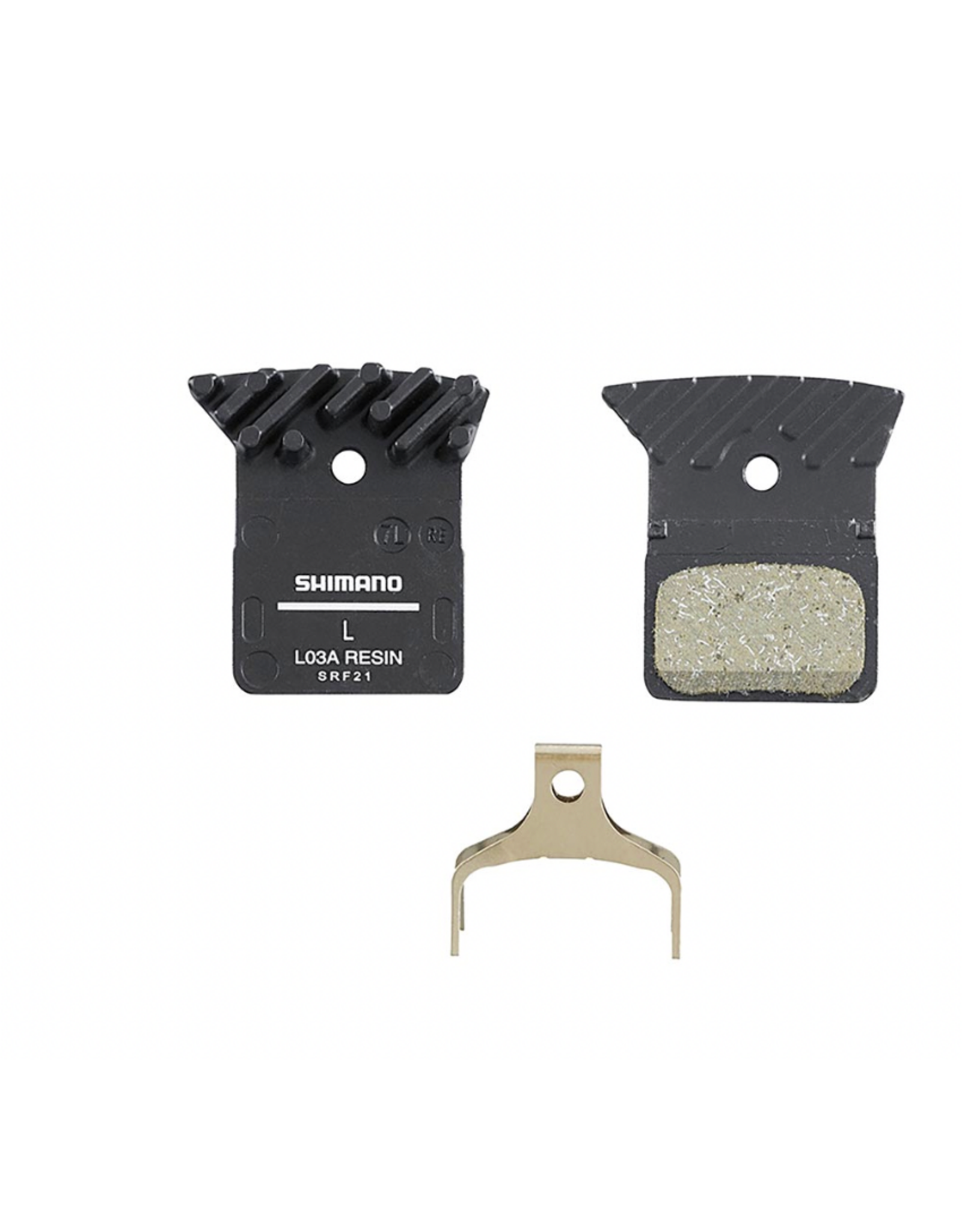 Shimano Shimano, L05A-RF, Disc Brake Pads, Shape: Shimano K-Type/L-Type, Resin, Pair, EBPL05ARFA