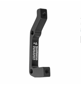 Shimano Shimano, SM-MA-R180P/S, Disc brake adapter for Post Mount caliper, Rear, ISO frame, 180mm roto/r