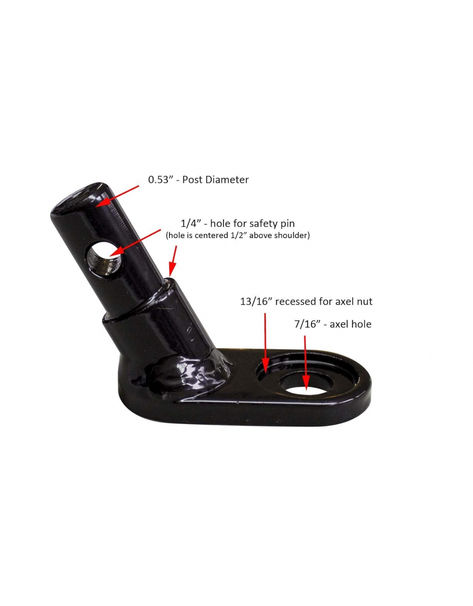 Bicycle Trailer Hitch For Solvit Houndabout Lucky Dog And More